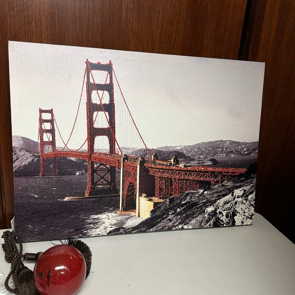 Wall canvas print decor Golden Gate Bridge
